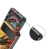 Chinoiserie Loong Flower Dragon Hard PC Phone Case For Samsung Galaxy Z Flip 7 6 5 4 Black Cover For Galaxy Z Flip 3 Foldable