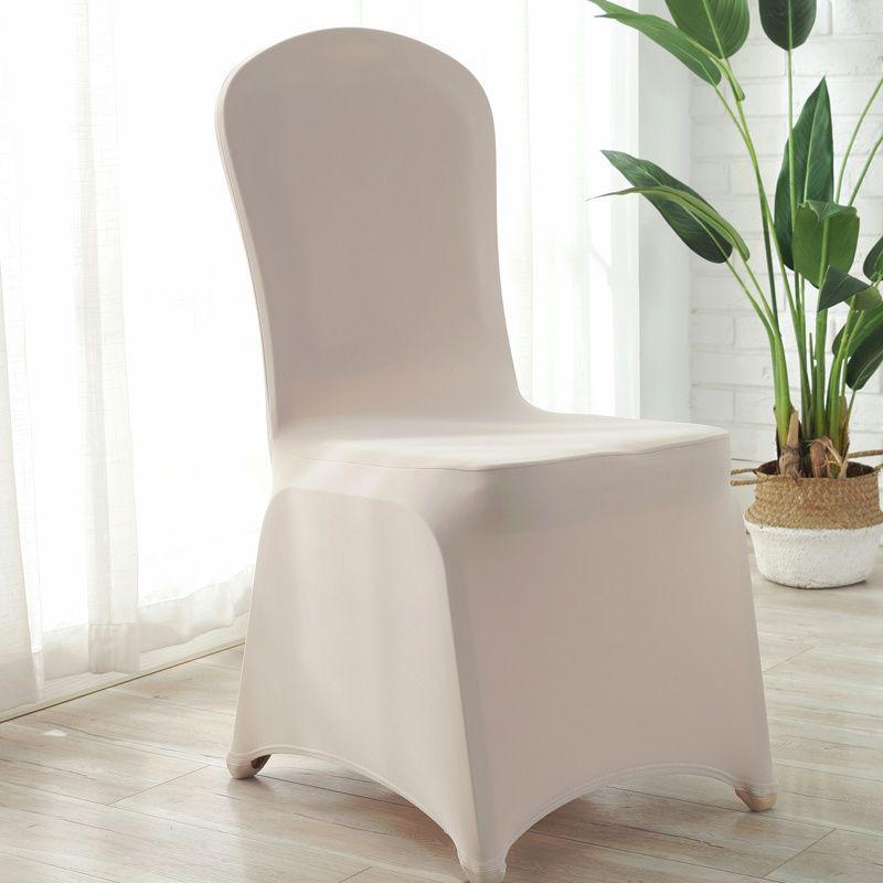 

Универсальный эластичный чехол для стула - Однотонный, Утолщенный для отеля, ресторана, свадьбы, банкета Default Size