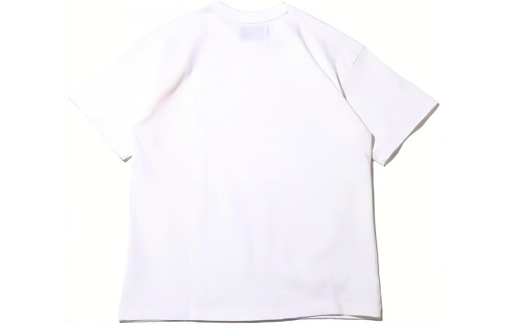 Nike T Shirts Men's White Crew Neck Moderate Straight Fit DX5832-100