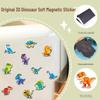 20-Pack 3D Dinosaurus Koelkastmagneten: Schattige Cartoon Dieren, Waterdicht & Decoratief