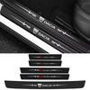 BGW1 Car Door Sill Scuff Plate Protective Trunk Bumper Door Pedal Stickers for DACIA Spring Lodgy Dokker Duster Logan Sandero Stepway
