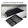 Center Console Armrest Storage Organizer Tray Fit Volkswagen ID.7 VIZZION 2024, Divided Tidying Box With Anti-slip Rubber Mat Ca