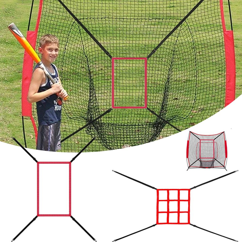 Baseball Practice Net Portable Hitting Pitching Batting Training Net Baseball Pitching Net Training Aids For Hitting Pitching