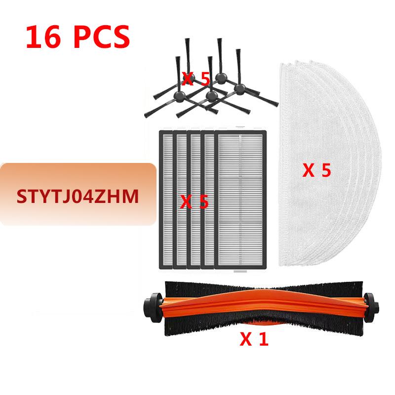 For Xiaomi Mi STYTJ04ZHM Vacuum Cleaner Replacement Spare Accessories Parts Main Side Brush Hepa Filter Robot Mop Cloth