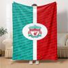 Liverpool Blanket Warmthful Decor Perfect for Office Chair Couch Four Seasons Universal Modern Perfect Gift for Relatives and Friends