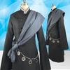Black New Butler Kuroshitsuji Undertaker Suit Outfit Cosplay Unisexhat Costume