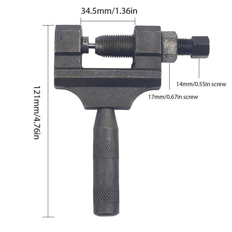 Bike Chain Breaker Hexagon Nut Locking Gadget Bicycle Chain Remover Tool For Beginners Family ATV Bike Bicycle Indoor Outdoor