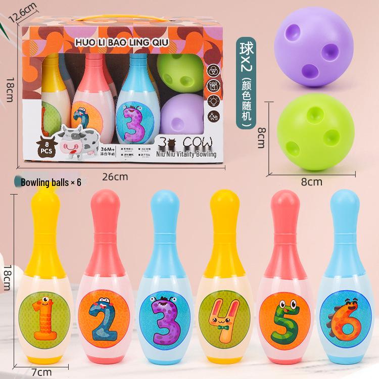 Children's Indoor Bowling Game: Interactive Role-Playing Ball Toys for Kindergartens