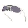 Oakley Fashion Personal Style Irregular Shape Sunglasses Men sunglasses White 0OO9437-06