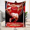 Arsenal Blanket Soft Warm Cozy Great for Livingroom Sofa Bed Four Seasons Multipurpose Stylish Decor Gifts For Family Or Friends