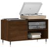 VidaXL Record Cabinet Brown Oak 85x38x48 Cm Engineered Wood 831699