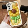 Phone case: 2D flat, suitable for Samsung Galaxy A34 A35 M05 M06 S20 S22 S21 FE Plus 5G protective case, sunflower, Christmas and Halloween, perfect h