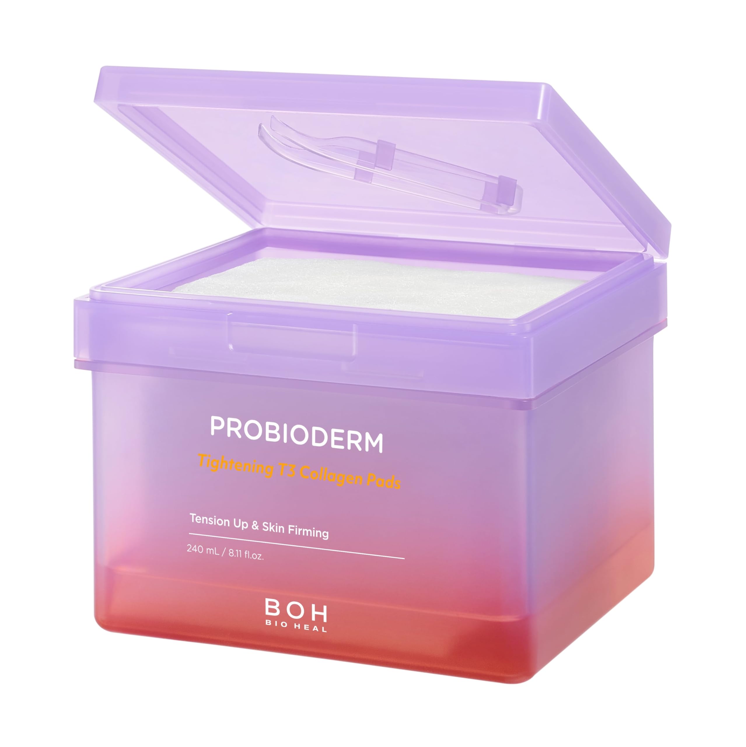 BIOHEAL BOH Тонизирующие диски, 120 шт. [ProBioderm Подтягивающие T3 Коллагеновые диски]