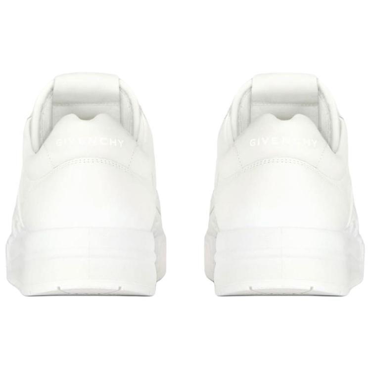 Givenchy White G4 Leather Low-Top Sneakers BE0030E1L9-100