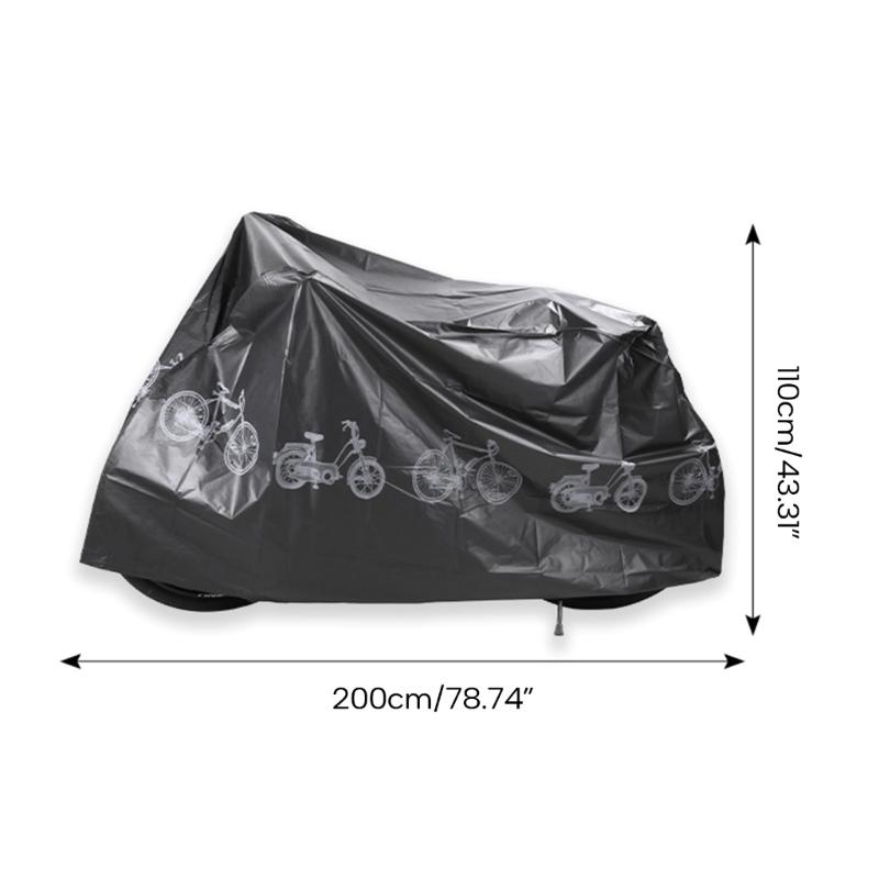 Waterproof Bicycles Cover Durable Bike Rain Shield Sun Protections Cover for Mountain Bike Motorcycle Electric Bike
