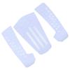 3 Pcs Surfboard Traction Pad AntiSkid MoistureProof Surf Deck Mat for Skimboard Accessories(White )