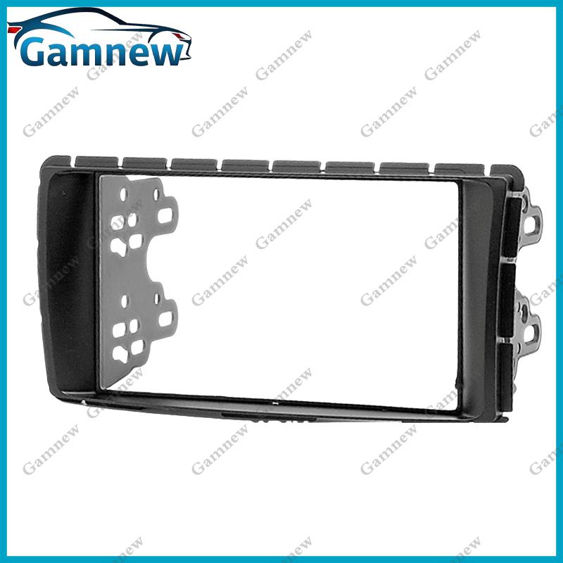 7 Inch 2DIN Car Fascia Radio Panel For Toyota Vigo Hilux Fortuner 2011-2015 Frame Kit Install Facia Face Plate