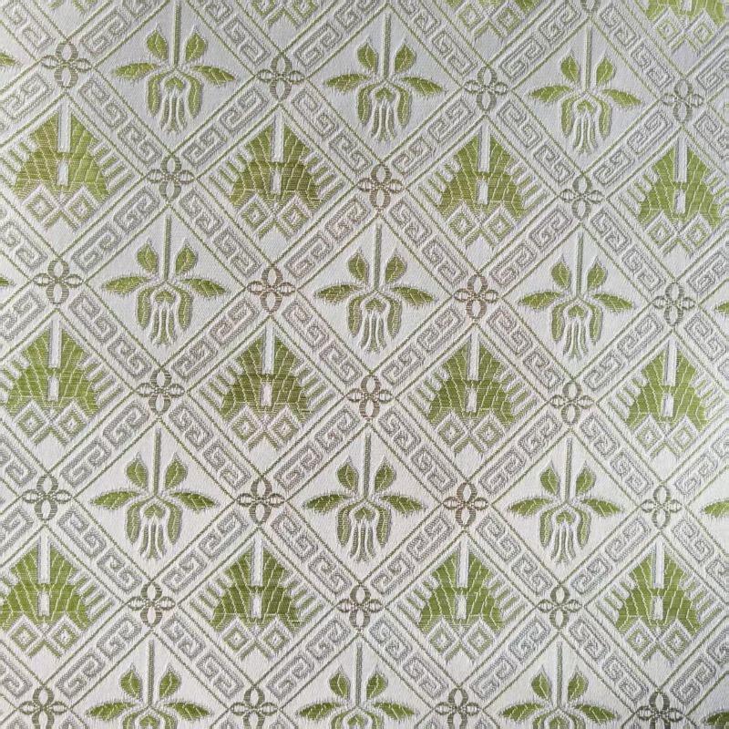 Jacquard Brocade Fabric Butterfly Marigold Flower Hydrangea Fabric By The Meter for Cheongsam Sewing Rayon Polyester Drape Cloth