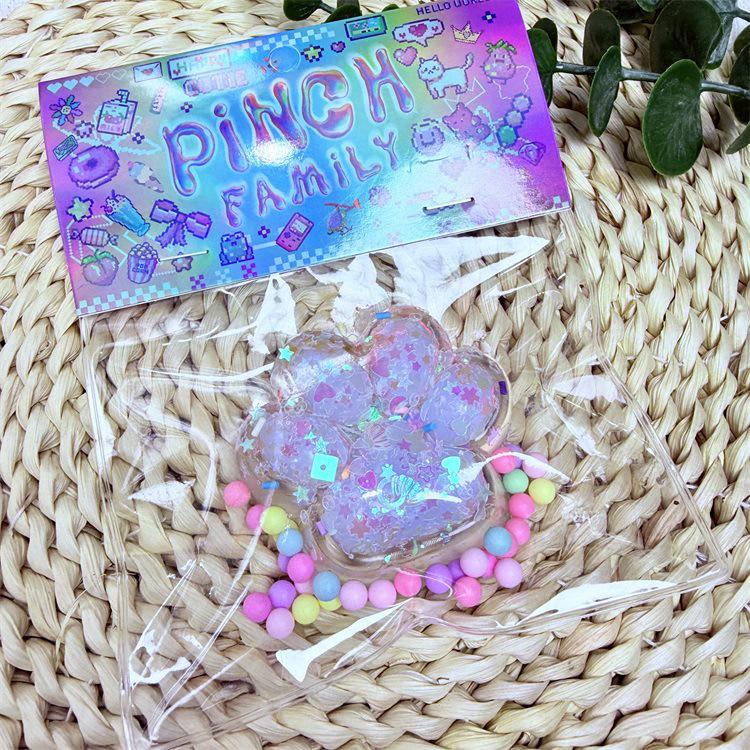 Super Soft Plush Cat Claw Blind Bag: Music Pinch Decompression Toy