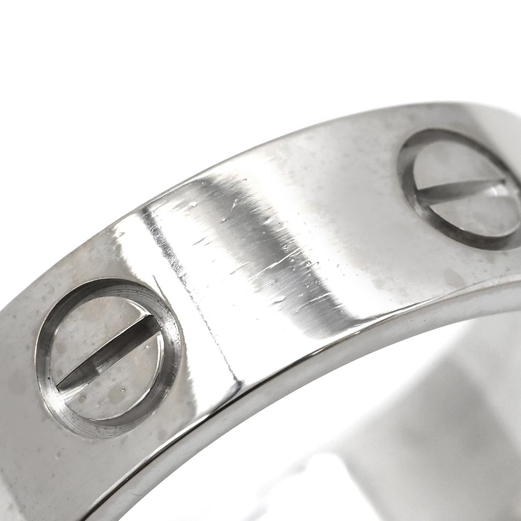 Cartier B4084700 Love LOVE Love RingRing Ring K18WG #16(JP Size) Array