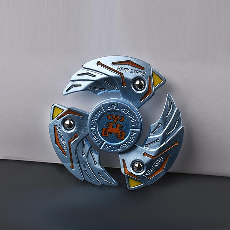 Children’s DIY Mecha Tank Transforming Finger Spinner Robot - Educational Decompression Toy