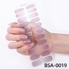 Hot Selling High Quality Low Price Glitter UV Free Gel Nail Stickers Long Lasting Nail Stickers Uv Free Gel Nail Stickers