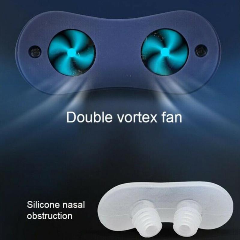 Electric Anti Snore Nose Stopper Breathing Apparatus Aid Relieve Snoring Device