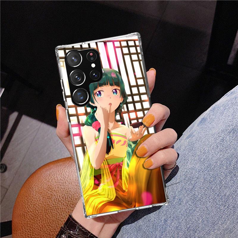 A-Apothecary D-Diaries Maomao Phone Case For Samsung Galaxy S24 S25 Edge S26 Ultra S23 S22 S21 Plus S20 FE + Personalized Print