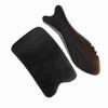 Ox Horn Scraping Board Face Massage Pain Relief Gua Sha Tool (Square Slice Wave Fish Shape)