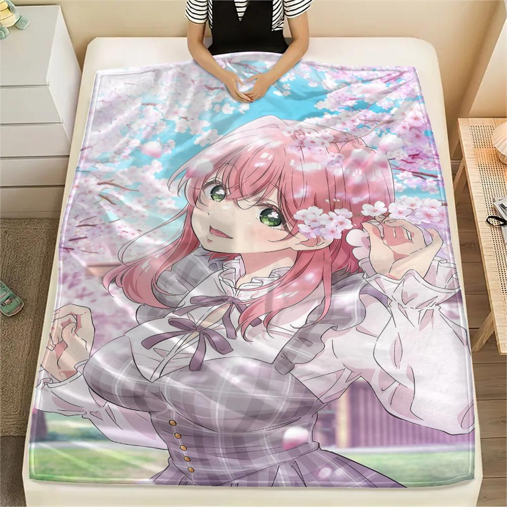 1PC The 100 Girlfriends Print Flannel Blanket, High quality All Seasons, Home Decor, Warmth and Comfort, Perfect for Christmas Gifts