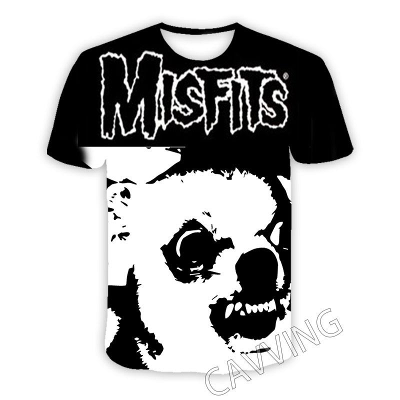 The Misfits Casual 3D Print T Shirt Women Men Summer O-neck Short Sleeve Fashion Tshirt Graphic Tees Cosplay Costume Tees