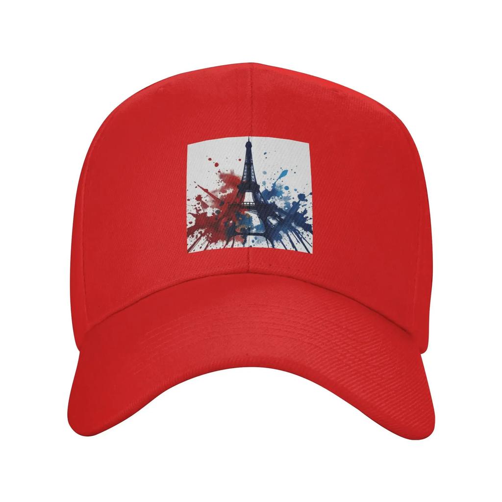 Unisex Baseball Hats Paris Eiffel Tower Outdoor Streetwear Summer Sports Baseball Caps Hip Hop Cap Casquette Hats