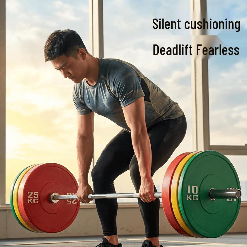 Jingmao Colored PU Competition Barbell Plates