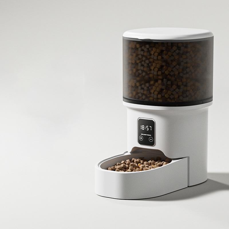 Smart Automatic Pet Feeder 4L with Mobile Phone Timing Quantitative Remote Feeding for Cats & Dogs APP