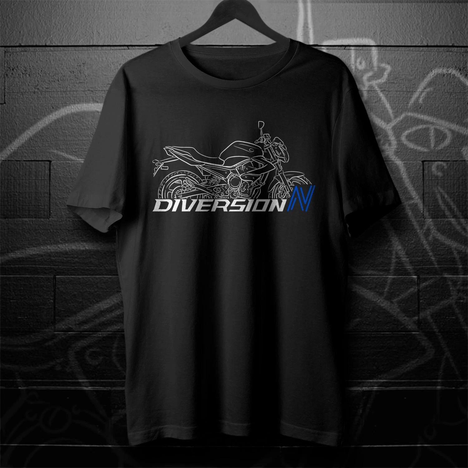 Для поклонников Yamaha XJ6 Diversion N 2009-2016 - Мотоциклетная футболка S