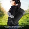 Portable Moistureproof Picnic Mat Outdoor Camping Beach Stadium Folding Seat Cushion Black