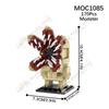 Horror Series Characters MOC Building Blocks Creative Movie Cartoon Mythic Action Figure Model DIY Assembly Bricks Toys For Kids