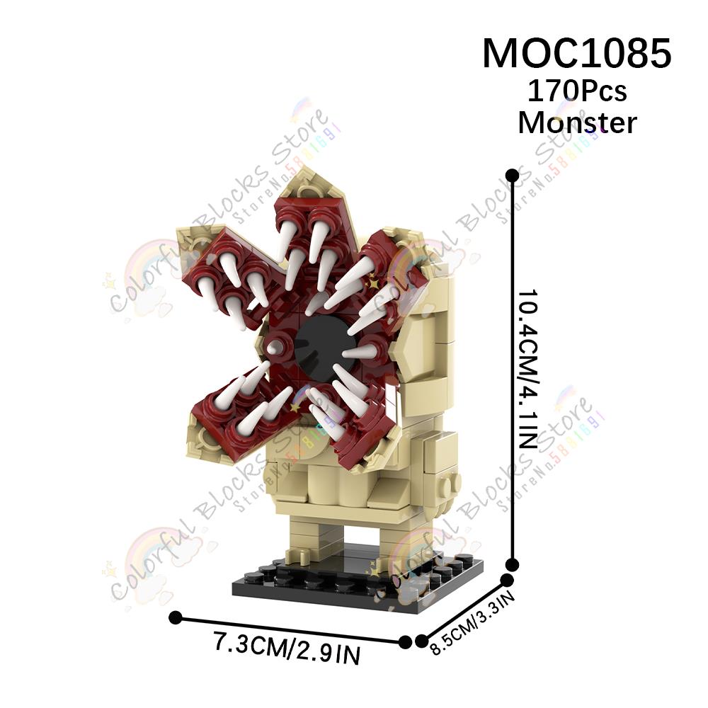 Horror Series Characters MOC Building Blocks Creative Movie Cartoon Mythic Action Figure Model DIY Assembly Bricks Toys For Kids