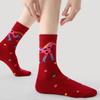 3Pairs Cartoon New Year Tube Socks Winter Autumn Zodiac Year Socks Year of The Horse Socks  Gift