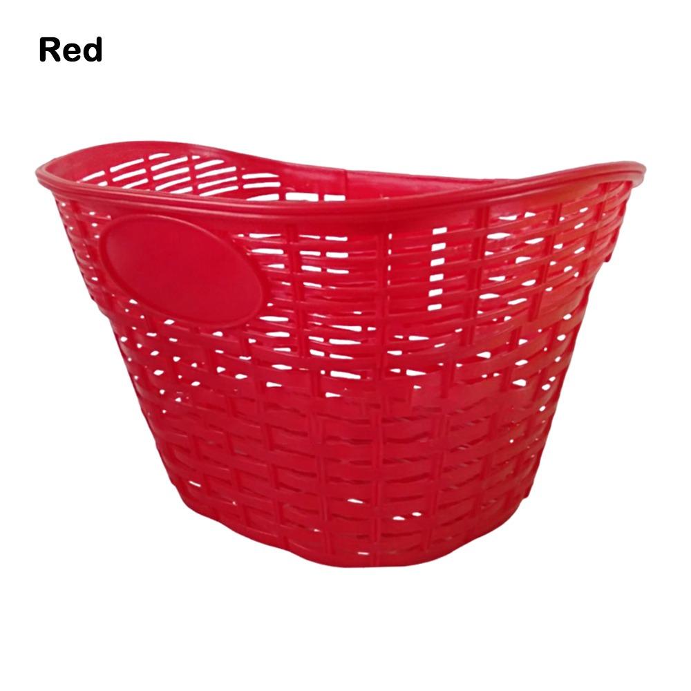 Coș Plastic pentru Bicicletă Copii, Multicolor, Coș Față pentru Elevi, Accesorii Ciclism Spate