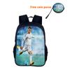 Zaino Scolastico Ronaldo Borsa Sportiva per la Scuola Zaino CR Mochila Zaino Studente Stella del Calcio per Ragazzi Ragazze Miglior Regalo