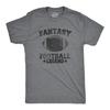 Mens Fantasy Football Legend Funny T Shirt Season Novelty Graphic Dad Gameday
