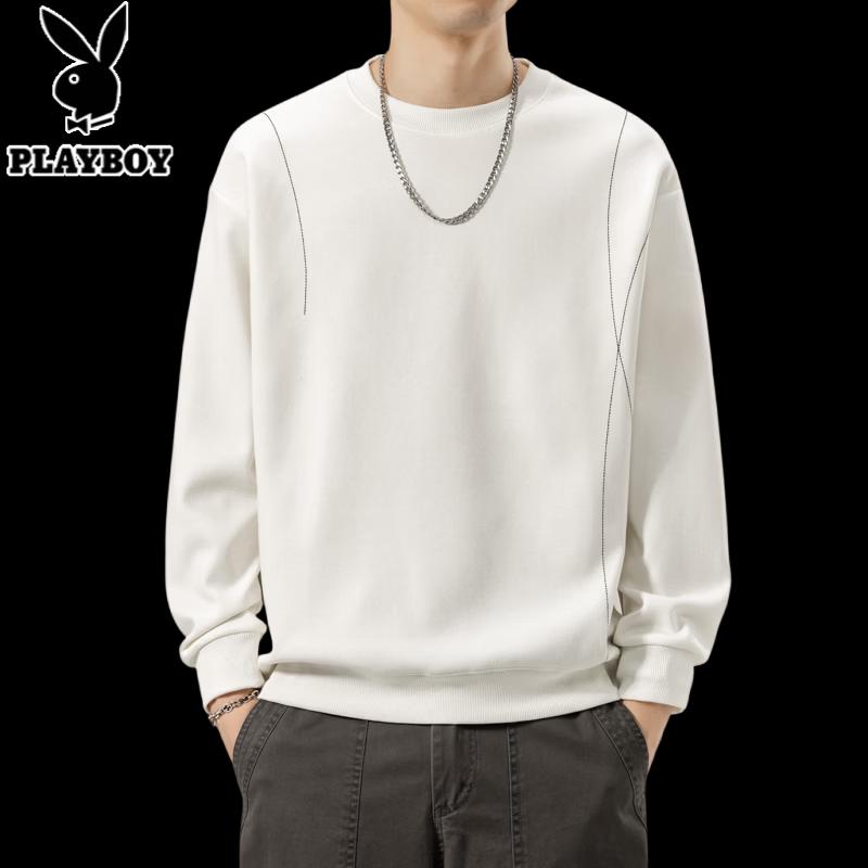 Playboy Men's Casual Crewneck Sweatshirt