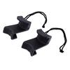 2pcs Chain Link Fence Hooks Black Lightweight Plastic Fence Bag Hooks for Baseball Softball Tennis Fences