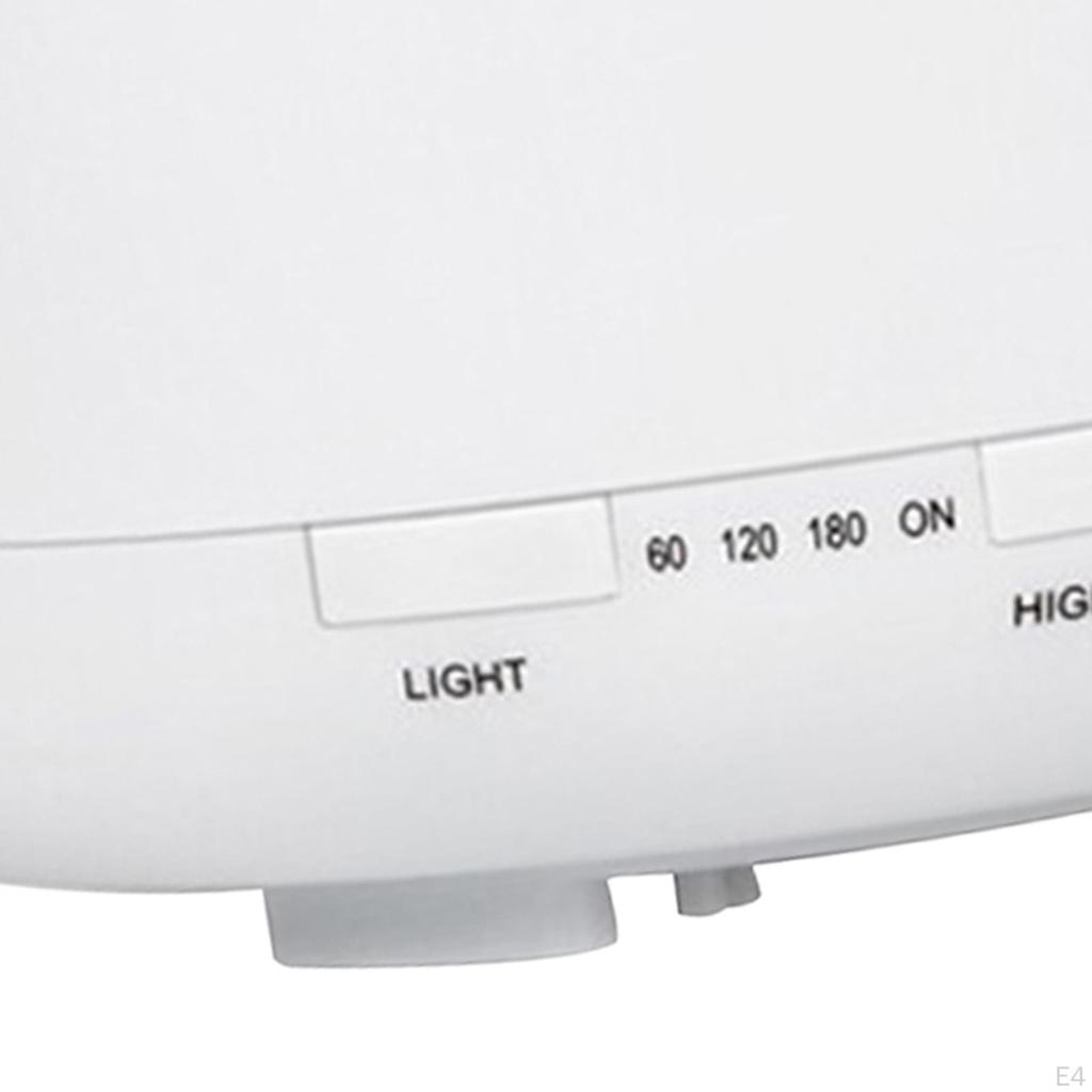 Diffuser Air Vaporizer Purifier Fogger Humidifiers Warm Light
