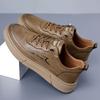 Men Casual Leather Shoes2026 New Luxury Genuine Leather Walking Shoes Outdoor Flat Designer Sneakers Tenis Masculino Shoes
