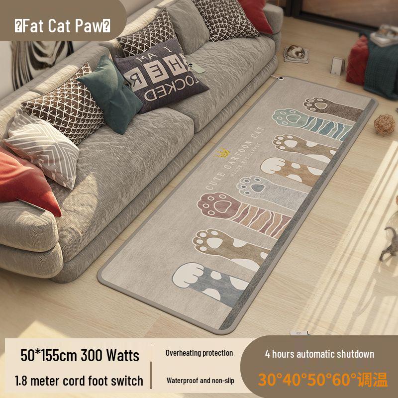 Electric Heated Foot Warmer Mat for Office - Winter Warmth Solution