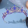 Baroque Crystal Tiaras And Crowns For Women Bride Rhinestone Prom Diadem Bridal Wedding Hair Accessories Jewelry Crown Tiara