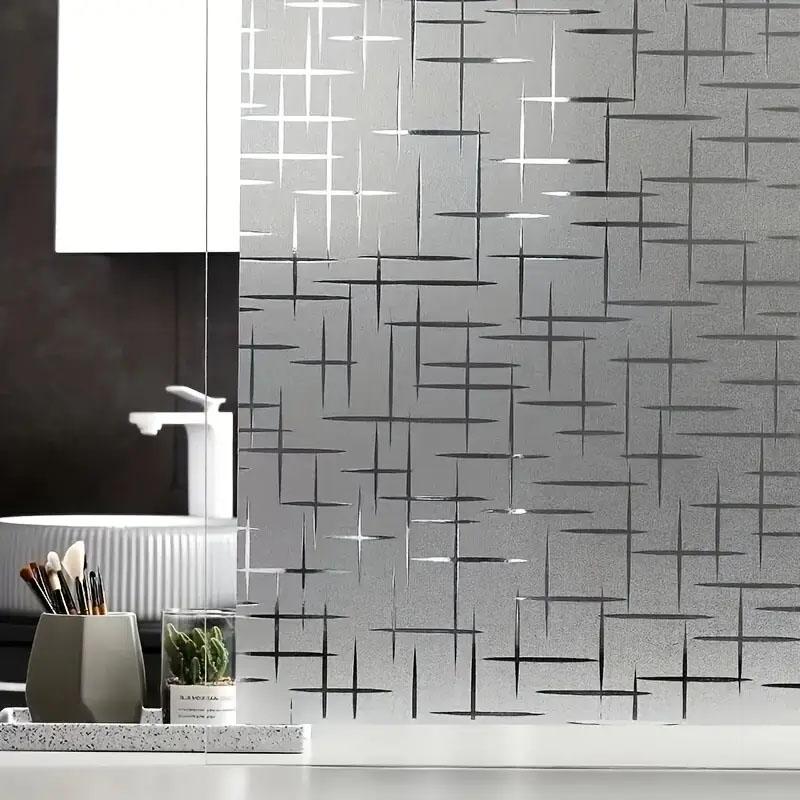 

Обои-наклейки Непрозрачные Теплоизоляция Электростатическая адсорбция Устойчивые к ультрафиолету Съемная пленка для конфиденциальности окон 30cmx100cm