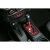 Car Gear Shift Panel Decoration Cover Stickers for Jeep Wrangler JK 2011-2017 Auto Interior Mouldings Accessories Aluminum